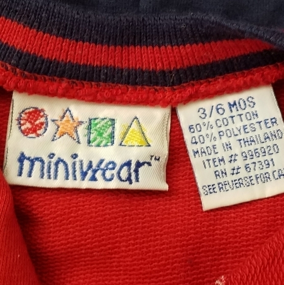 Miniwear Rookie Sports Romper 3-6m - Picture 3 of 4